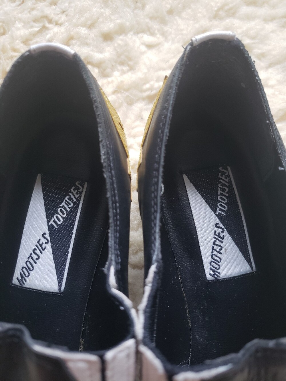 Vtg Mootsies Tootsies Western Loafers 8.5 Leather - Picture 14 of 14
